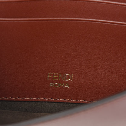 Fendi Vitello King Mini Flat Baguette Praline 6 of 10