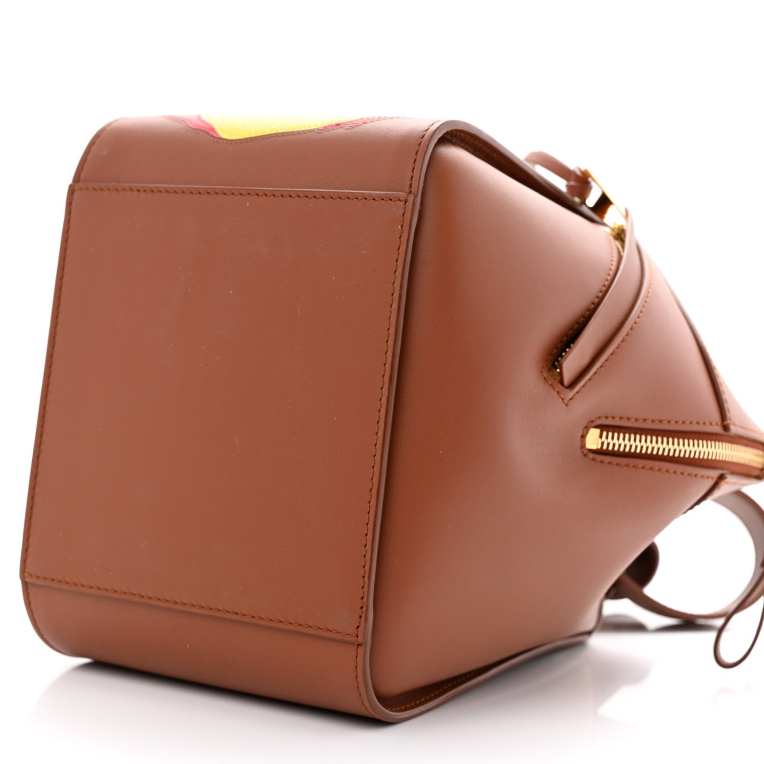 Loewe X HOWLS MOVING CASTLE Satin Calfskin Calcifer Hammock Shoulder Bag Rust 11 of 11