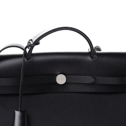 Hermes Toile Vache Hunter Herbag Zip 39 MM Black 9 of 9