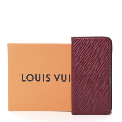 Louis Vuitton Epi iPhone X Folio Fuchsia 11 of 11
