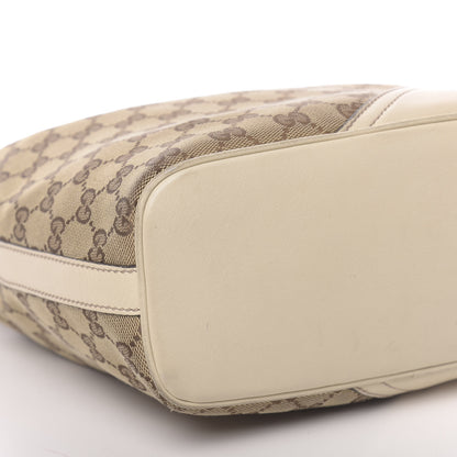 Gucci Monogram Medium New Britt Hobo Off White 18 of 18