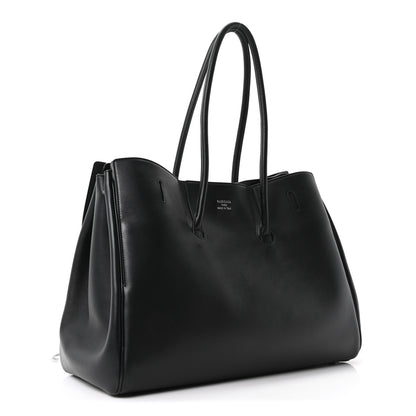 Balenciaga Smooth Calfskin Large Bel Air Carry All Bag Black 3 of 9