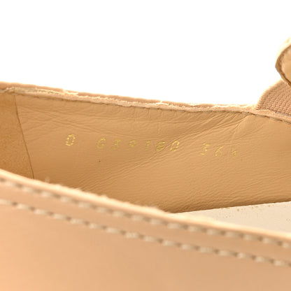 Chanel Lambskin Quilted Womens CC Stroll Sneakers 36.5 Beige 9 of 12