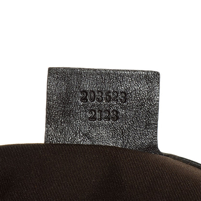 Gucci Monogram Studded Pelham Tote Dark Brown 6 of 9