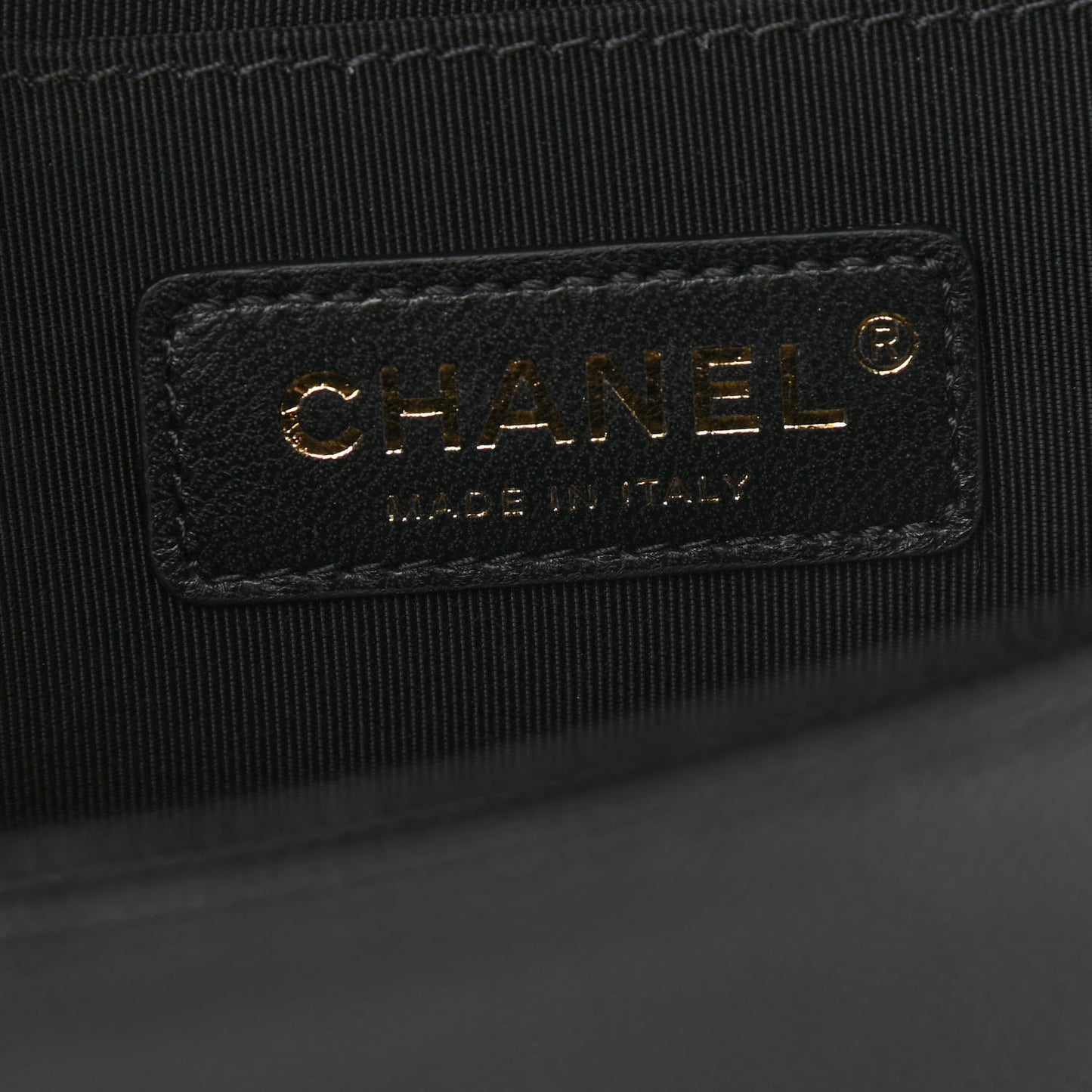 Caviar Quilted Small Boy Flap Black