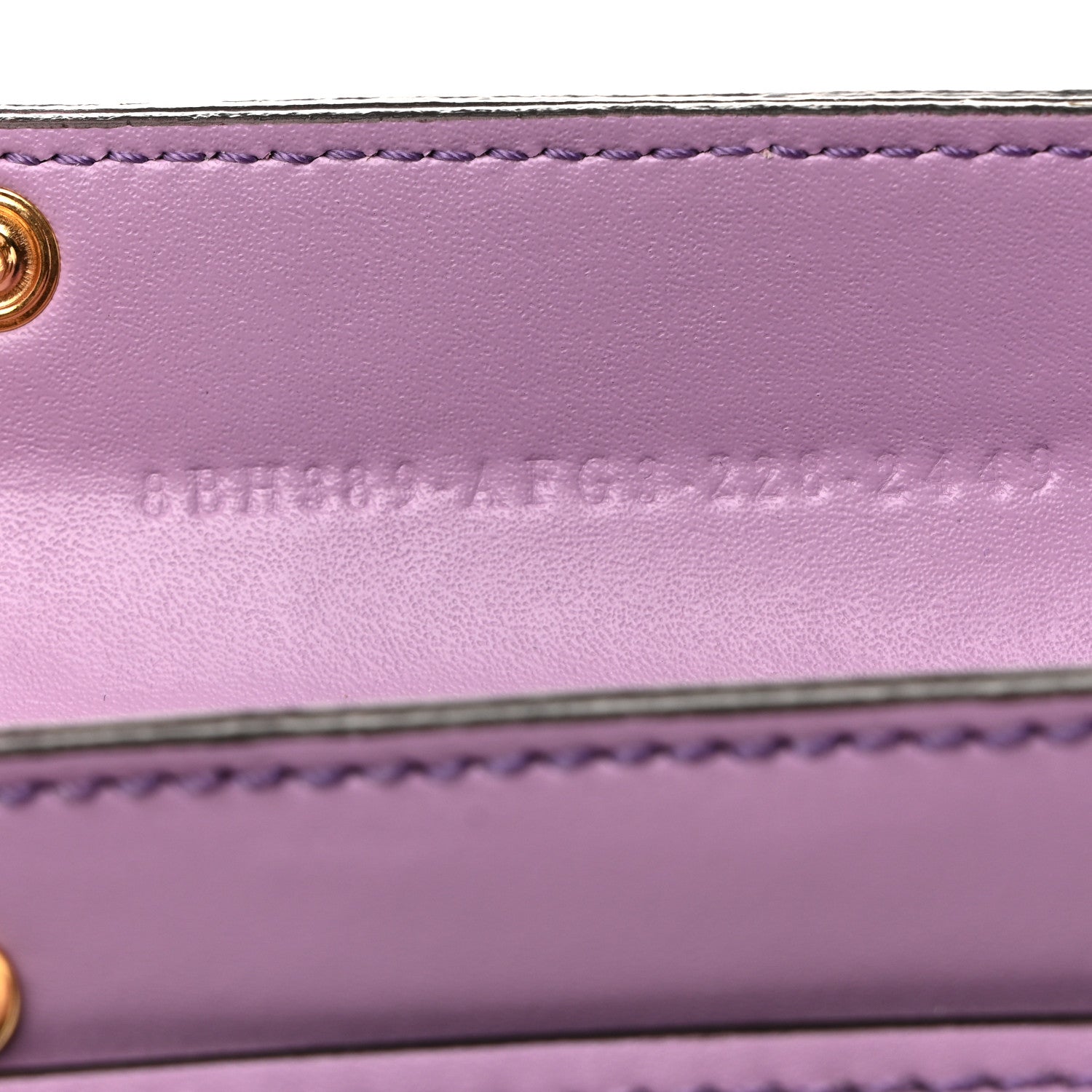 Fendi Recycled Plastic Vitello Liberty Matte Medium Fendi Basket Violetta 8 of 12
