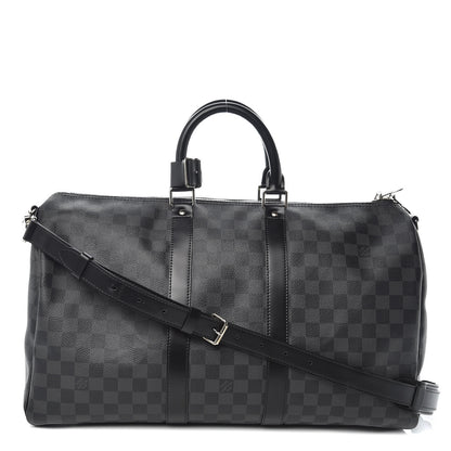 Louis Vuitton Damier Graphite Keepall Bandouliere 45 1 of 11
