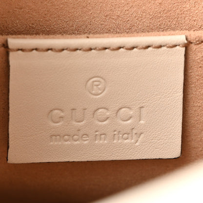 Gucci Calfskin Matelasse GG Marmont Flap Backpack White 6 of 12