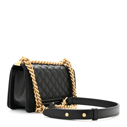 Chanel Caviar Quilted Small Boy Flap Black 3 of 11