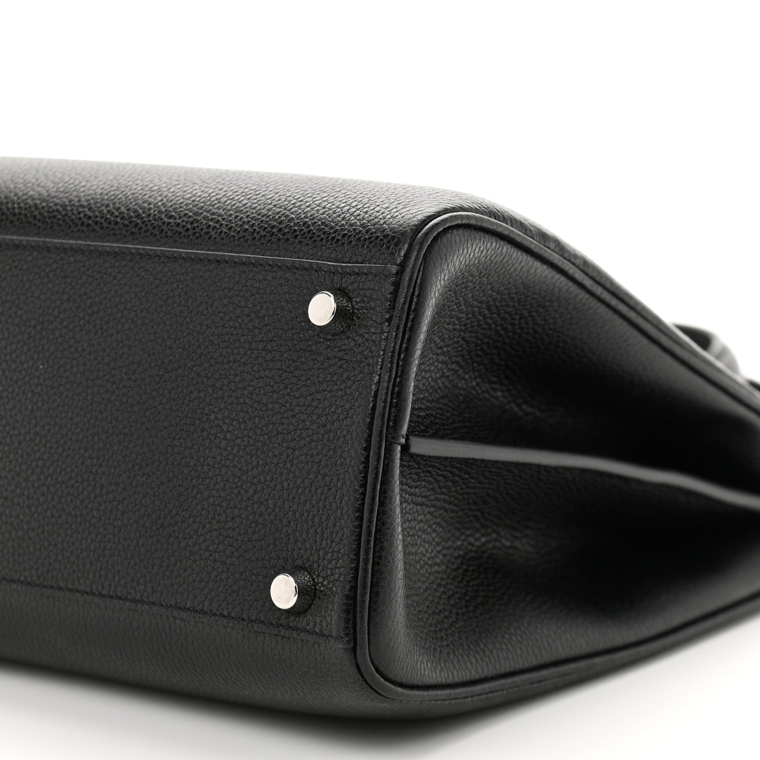 Gucci Grainy Calfskin Medium Zumi Top Handle Bag Black 11 of 11