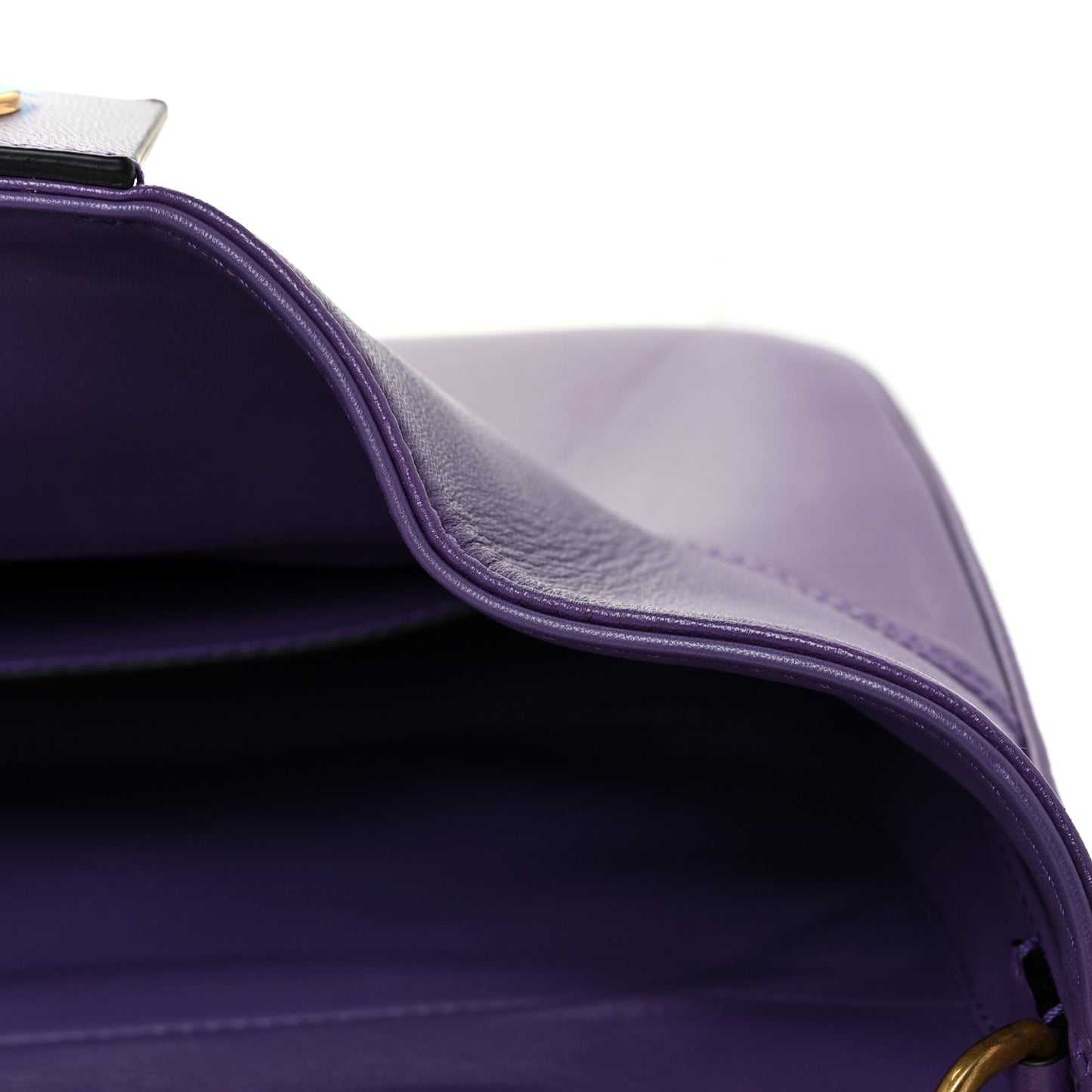 Nappa Stud Sign Hobo Indian Violet