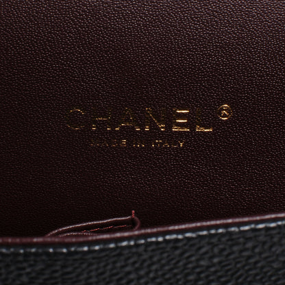 Chanel Caviar Quilted Maxi Double Flap Black 7 of 9