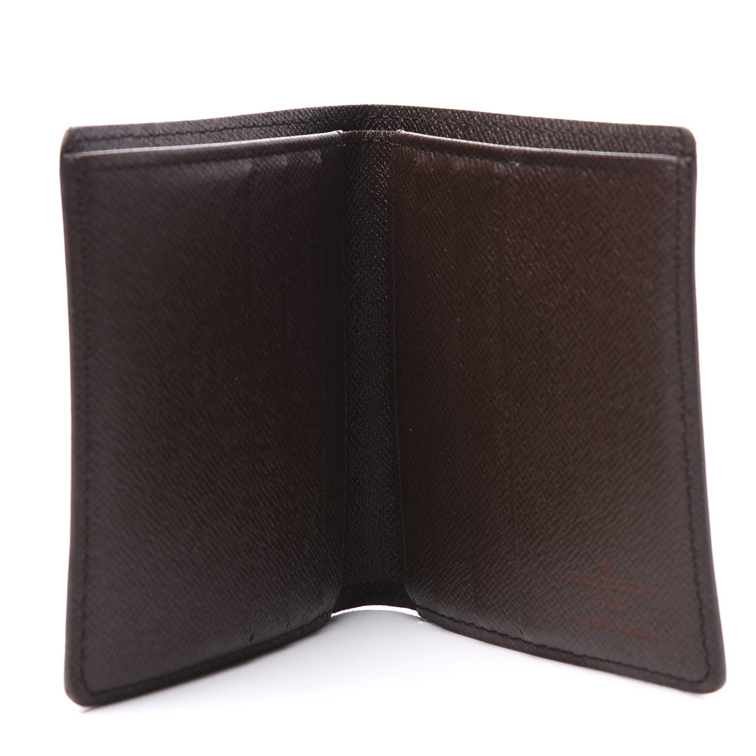 Louis Vuitton Damier Ebene Billfold Wallet 6 Credit Card Slots 4 of 10
