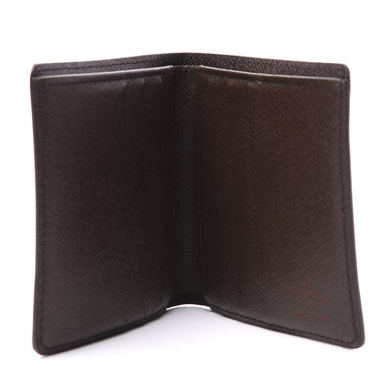 Louis Vuitton Damier Ebene Billfold Wallet 6 Credit Card Slots 4 of 10