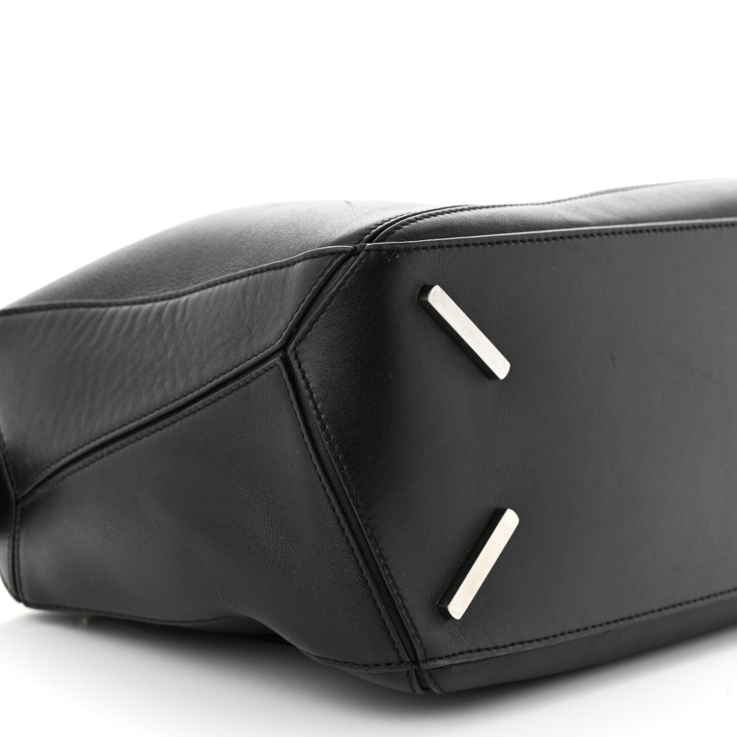 Loewe Calfskin Medium Puzzle Bag Black 9 of 13