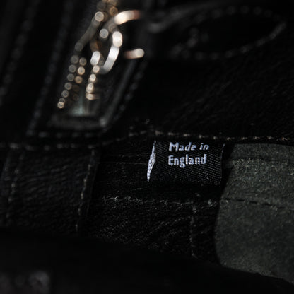 Mulberry Natural Leather Cara Delevingne Convertible Satchel Black 8 of 10
