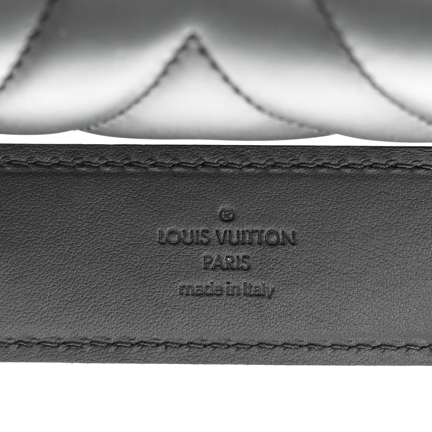 Louis Vuitton Calfskin New Wave Chain MM Black 7 of 12
