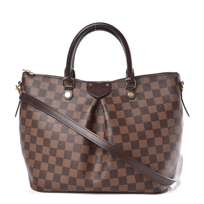 Louis Vuitton Damier Ebene Siena MM 1 of 13