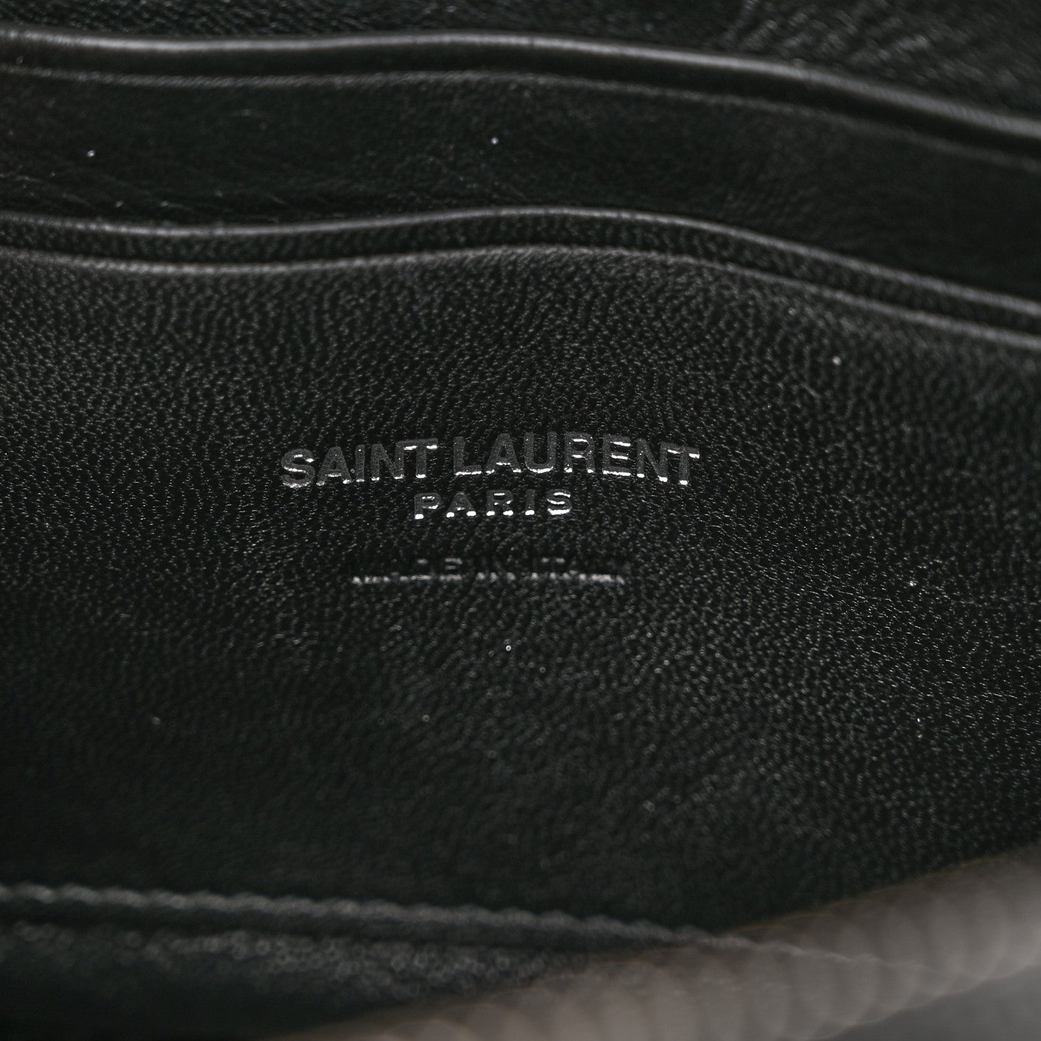 Saint Laurent Grain De Poudre Matelasse Monogram Mini Lou Camera Bag Black 6 of 11