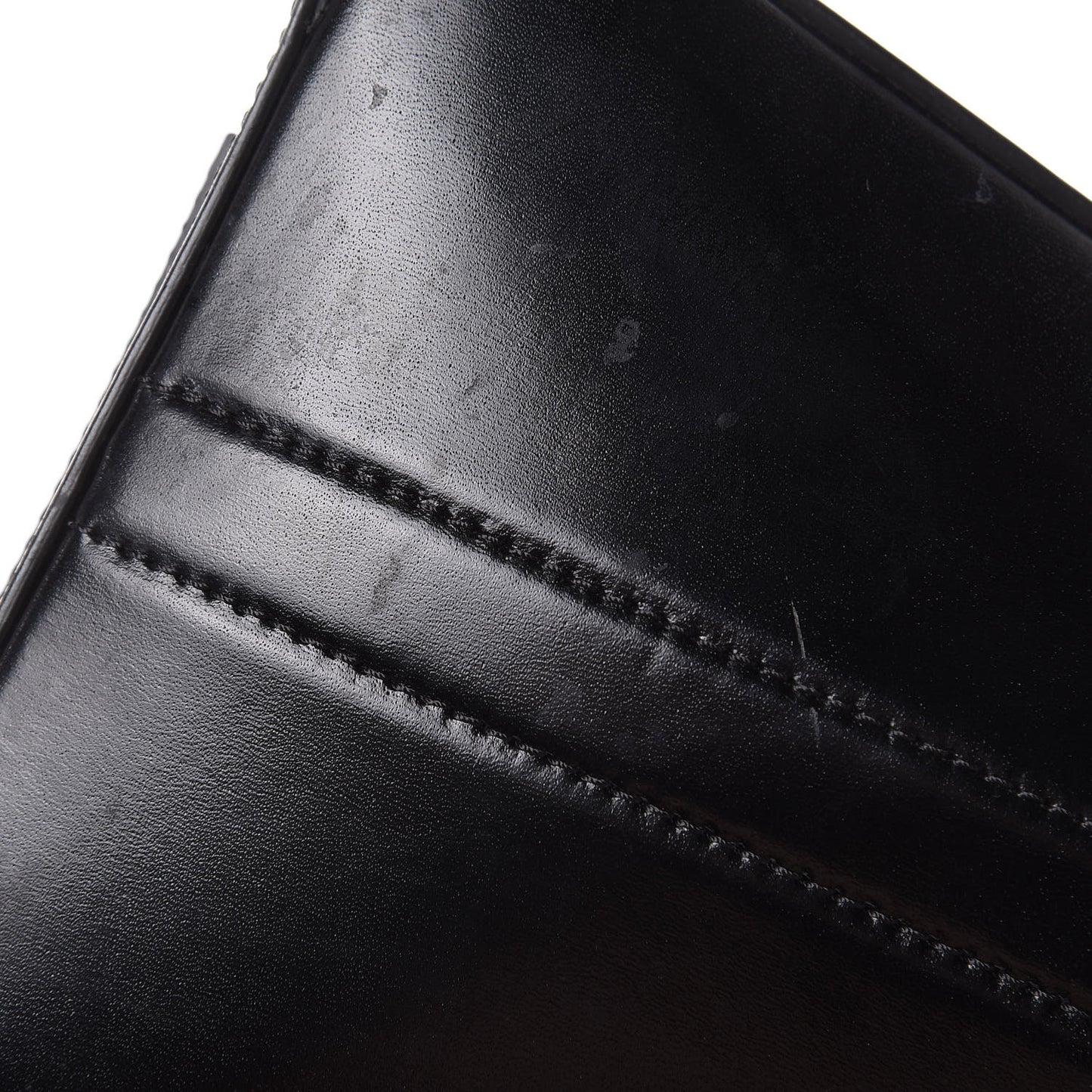 Shiny Lord Calfskin Small Antigona Black