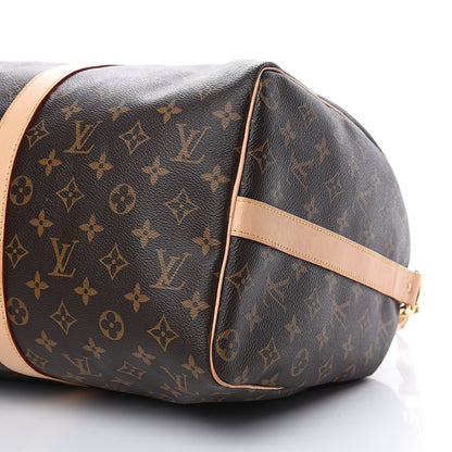 Louis Vuitton Monogram Keepall Bandouliere 45 9 of 10