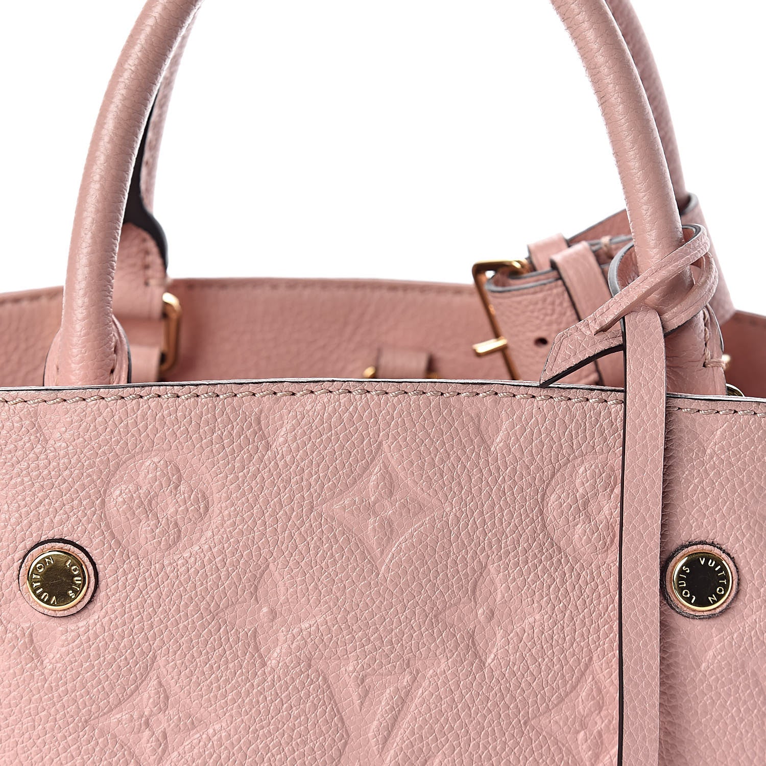 Louis Vuitton Empreinte Montaigne BB Rose Poudre 8 of 15