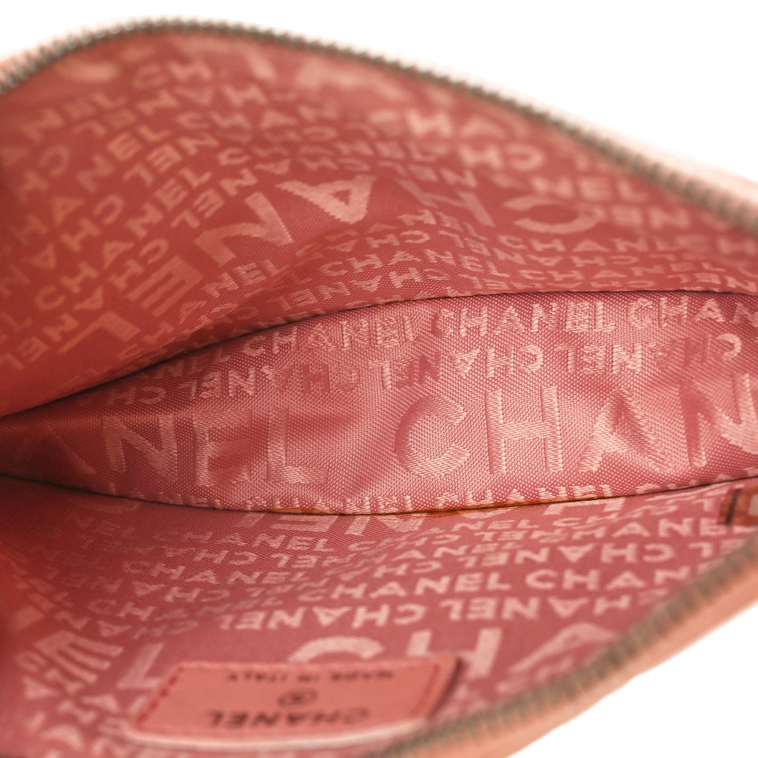 Chanel Lambskin Precious Symbols Pochette Pink 6 of 9