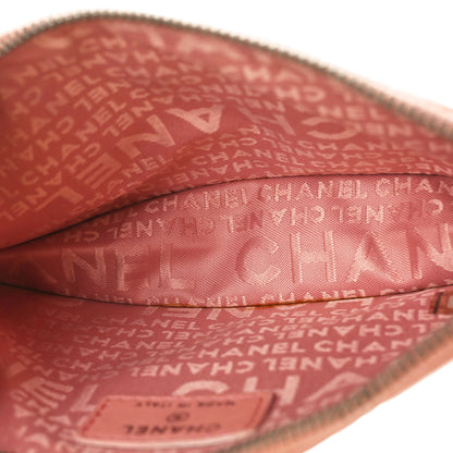 Chanel Lambskin Precious Symbols Pochette Pink 6 of 9