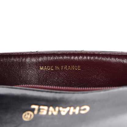 Chanel Lambskin Quilted Mini Square Flap Black 9 of 11