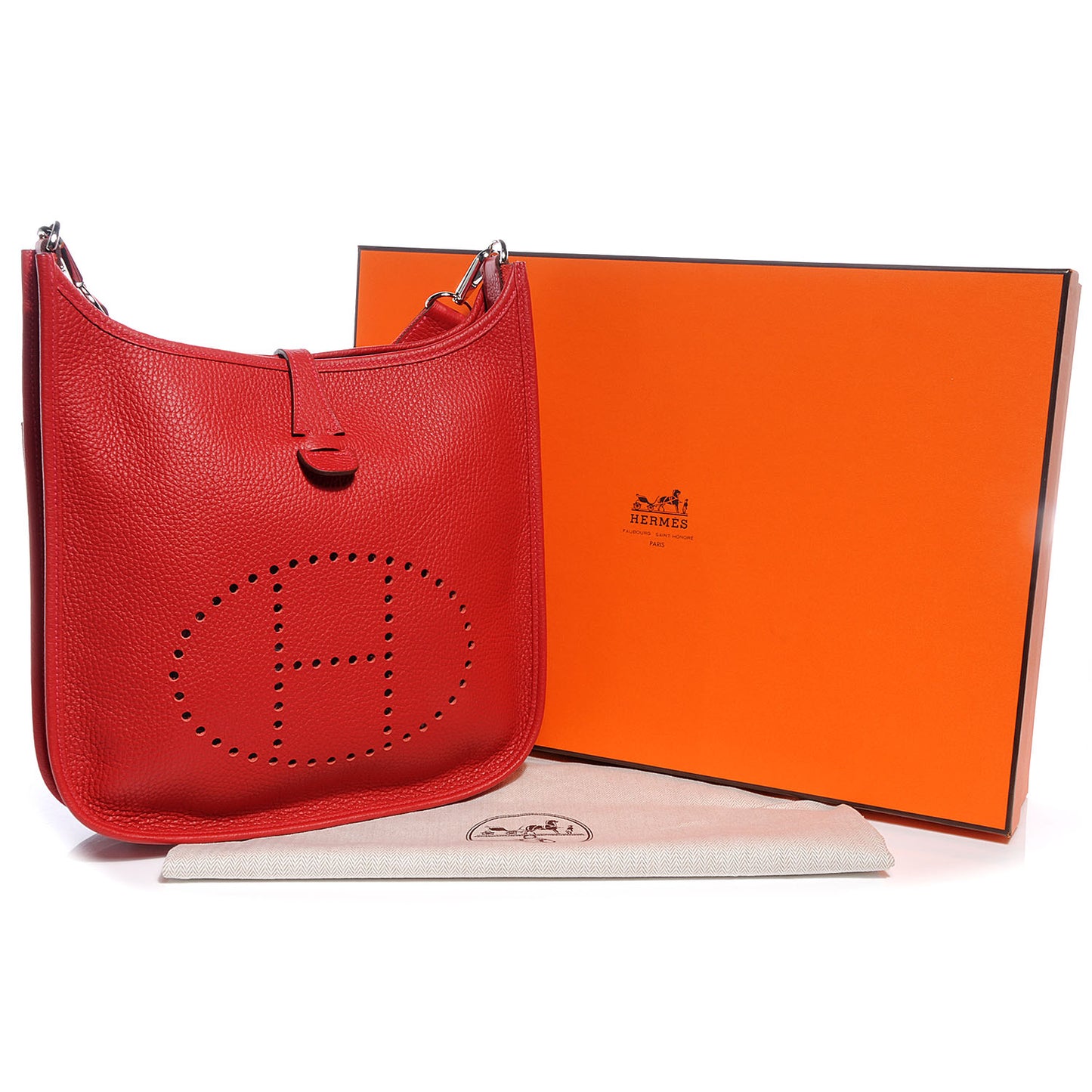 Taurillon Clemence Evelyne III PM Rouge Casaque