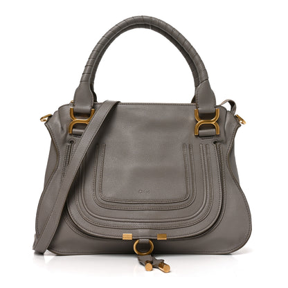 Chloe Calfskin Medium Marcie Satchel Cashmere Grey 1 of 10