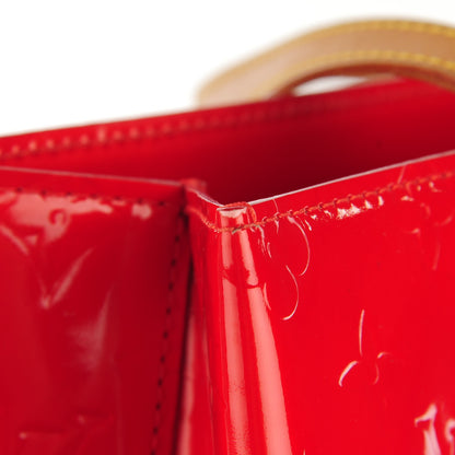 Louis Vuitton Vernis Reade MM Rouge 9 of 16