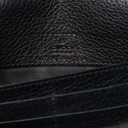 Gucci Pebbled Calfskin Soho Wallet on Chain Black 6 of 9