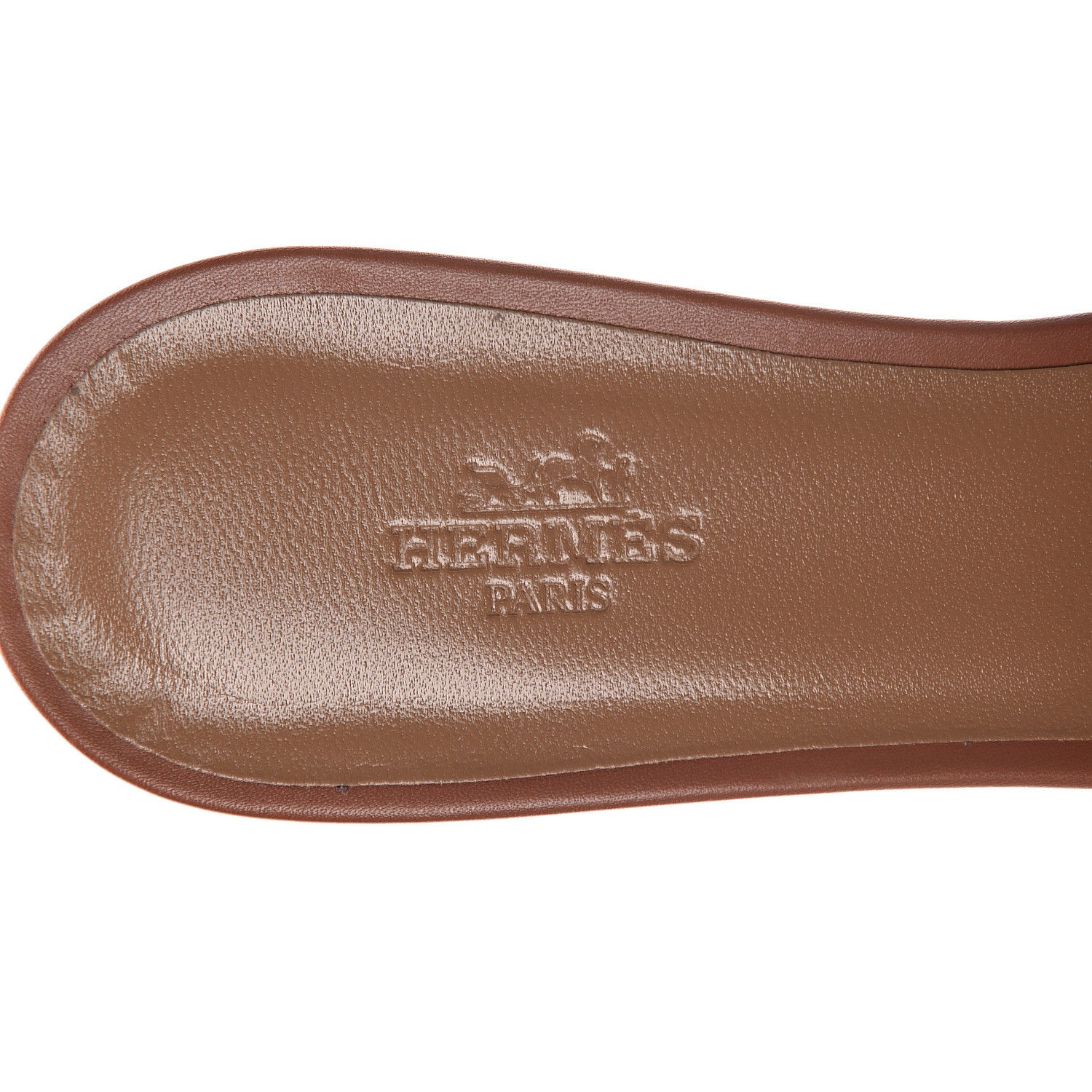 Hermes Calfskin Oasis Sandals 39 Gold 9 of 10