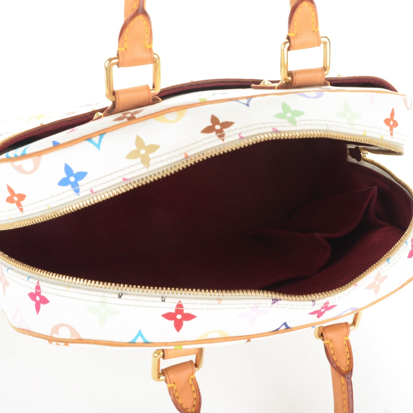 Monogram Multicolor Trouville White