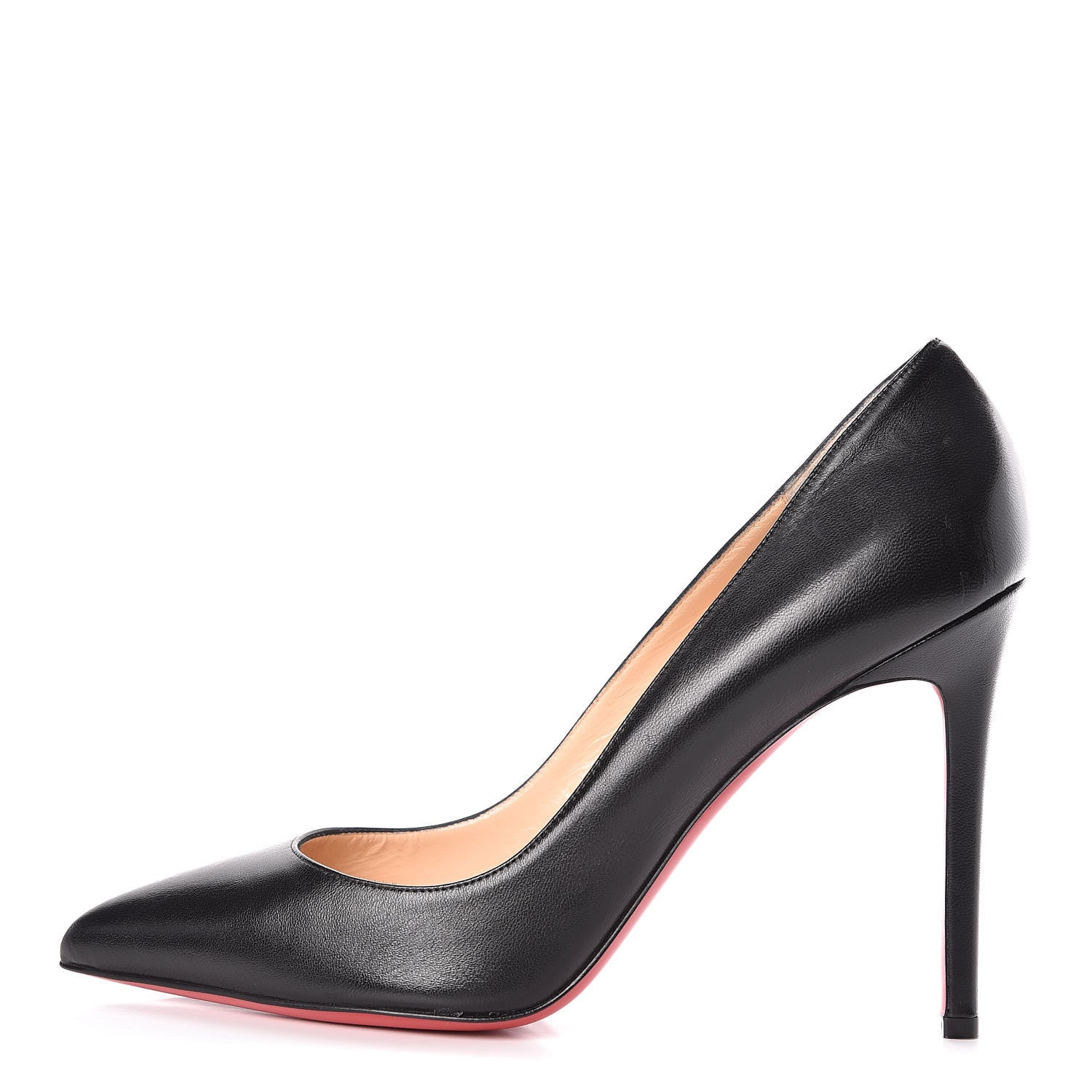 Christian Louboutin Shiny Nappa Pigalle 100 Pumps 41 Black 1 of 9