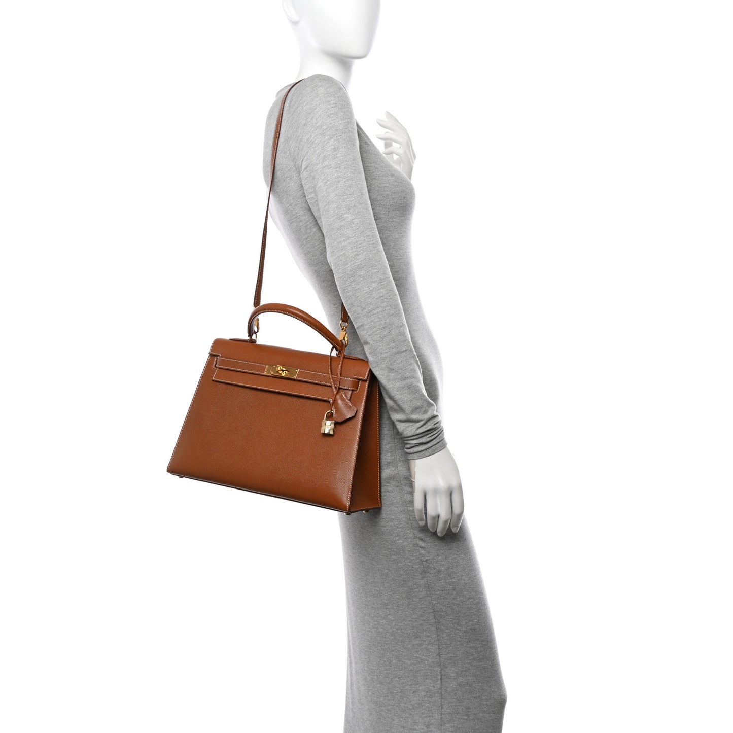 Courchevel Kelly Sellier 32 Gold