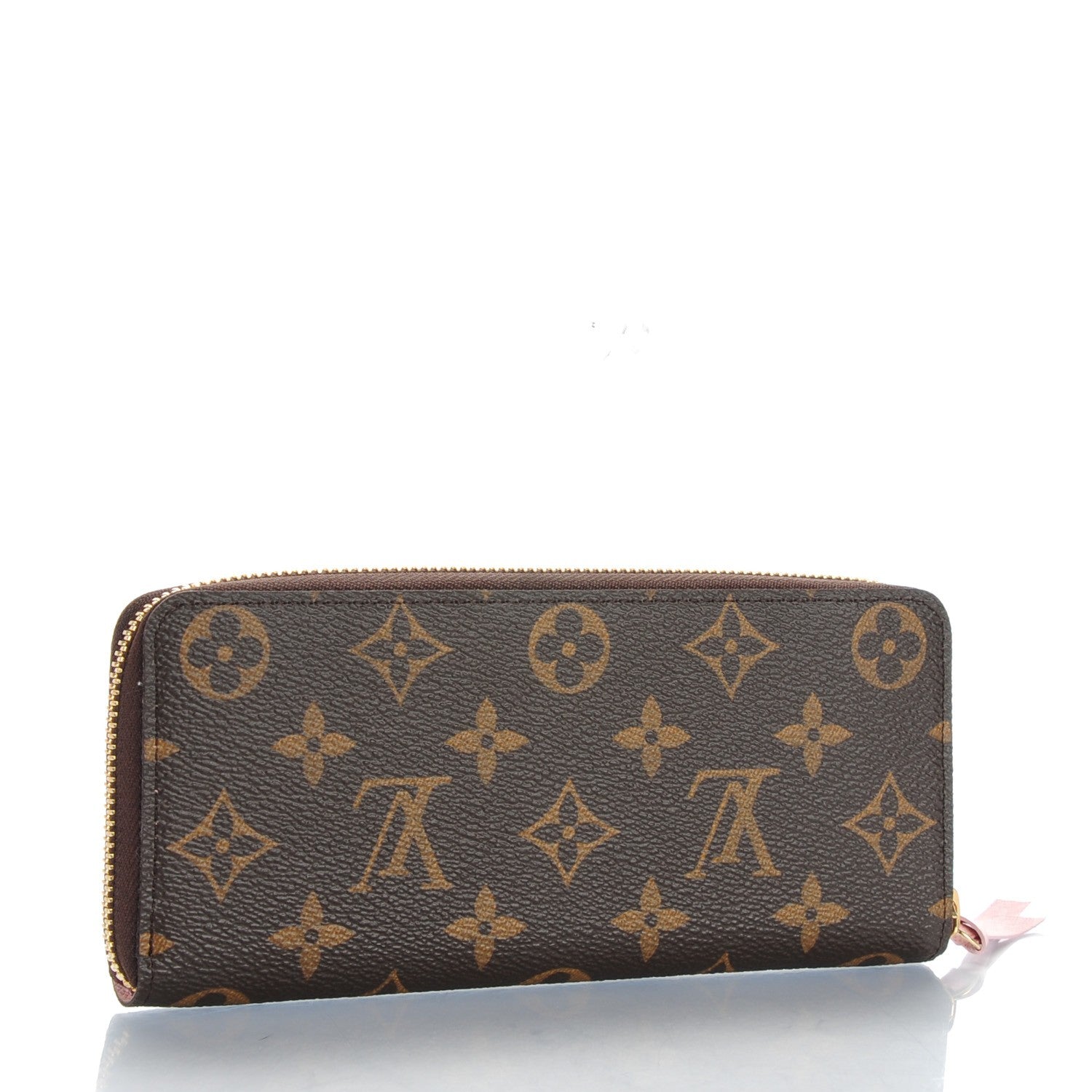 Louis Vuitton Monogram Clemence Wallet Rose Ballerine 3 of 7