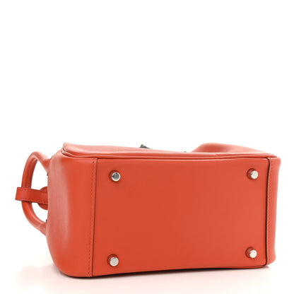 Hermes Swift Verso Mini Lindy 20 Terre Battue Sesame 4 of 11