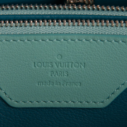 Louis Vuitton Veau Soie Haute Maroquinerie Capucines MM Azur 7 of 7