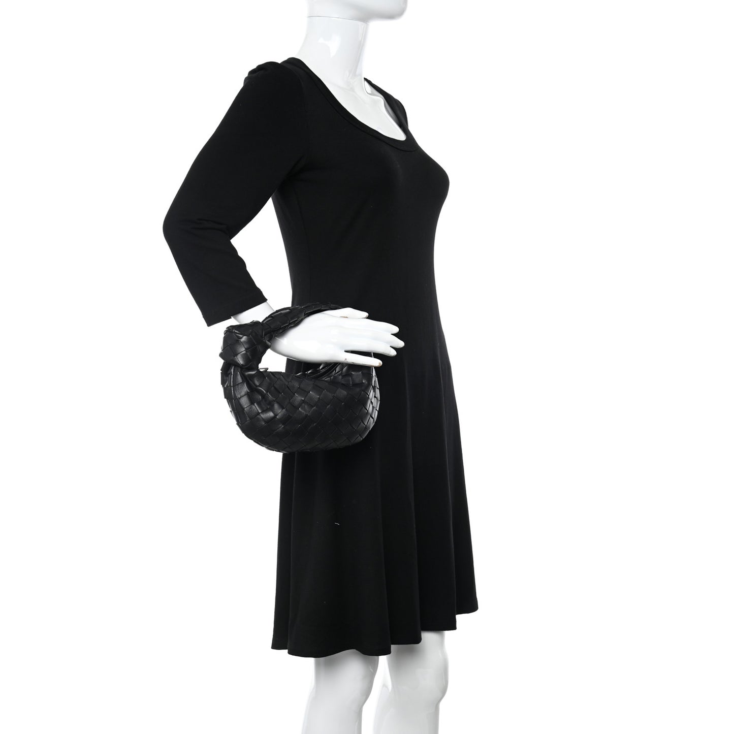 Nappa Intrecciato Mini Jodie Black