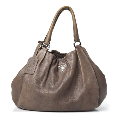 Prada Cervo Antik Tote Fumo 1 of 9