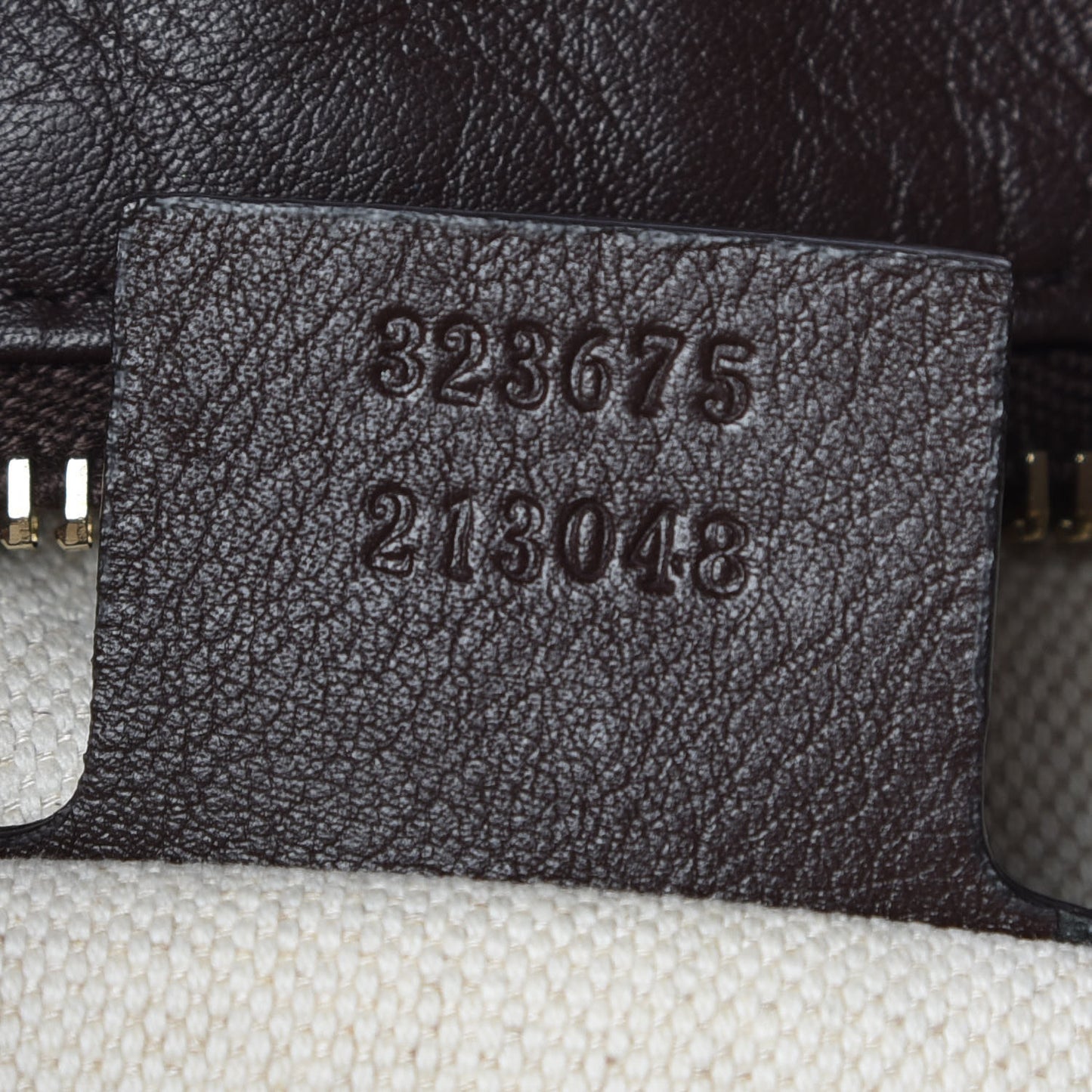 Guccissima Medium Miss GG Top Handle Bag Dark Brown