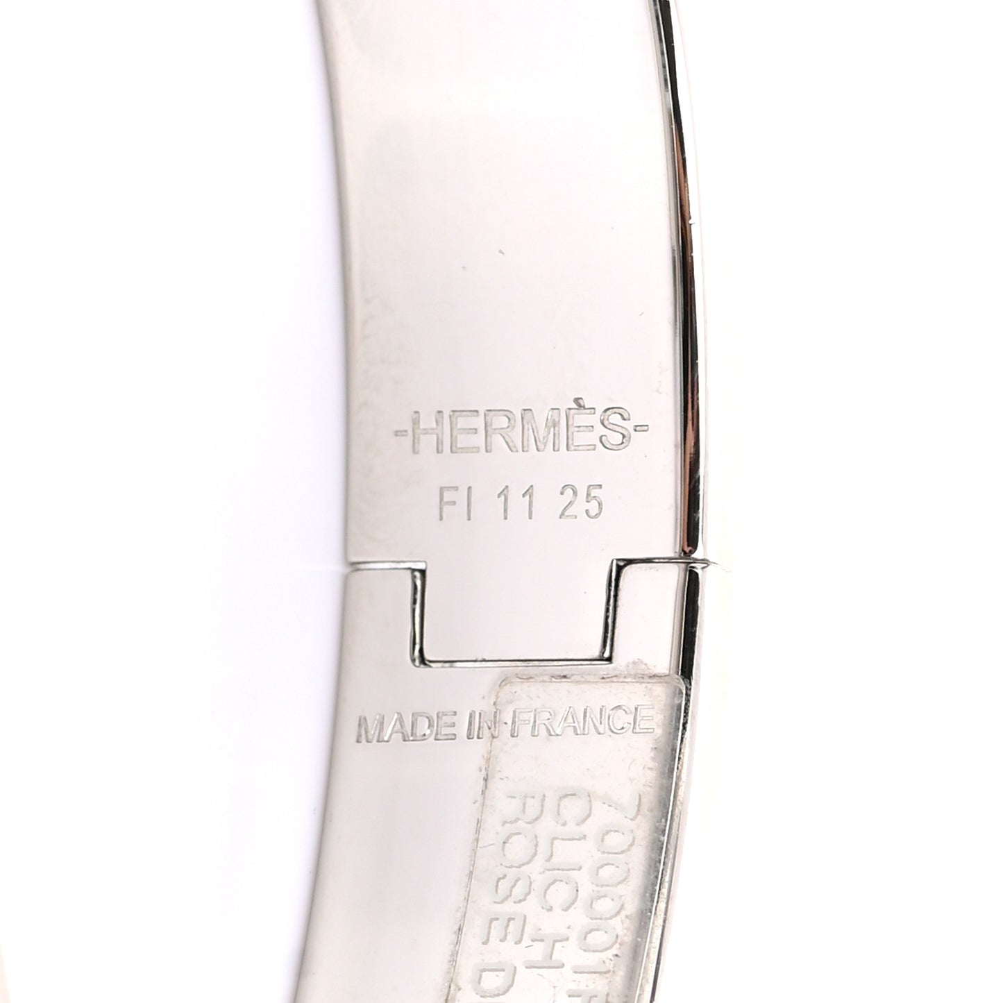 Enamel Narrow Clic Clac H Bracelet PM Rose Dragee