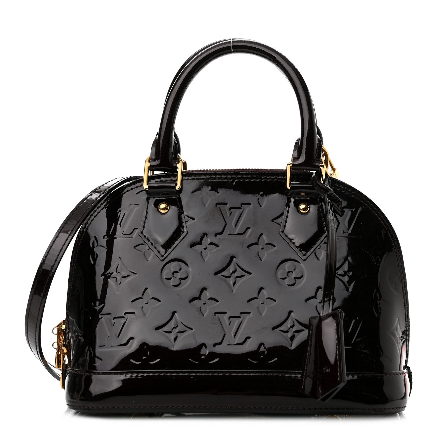Louis Vuitton Vernis Alma BB Amarante 1 of 8
