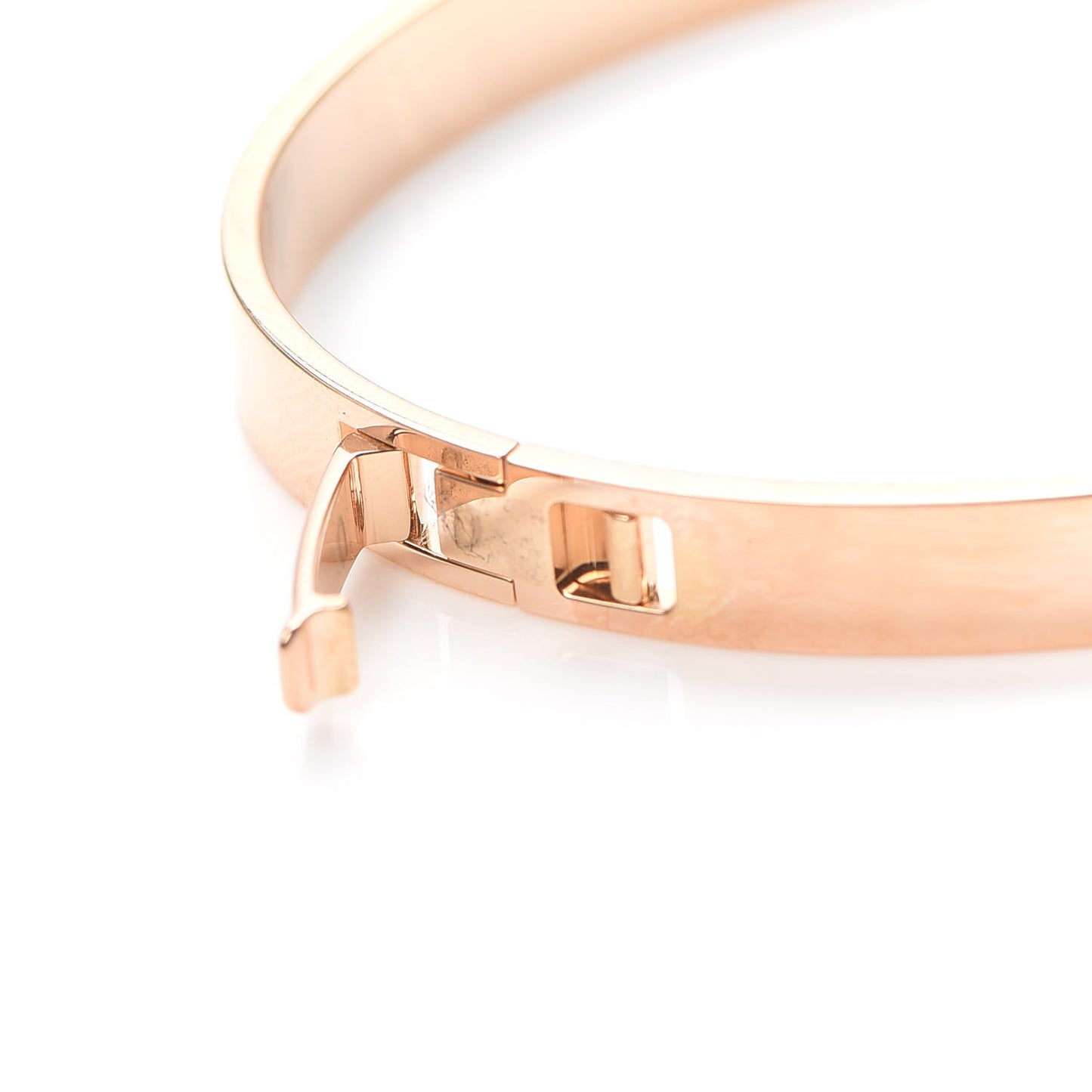 18K Rose Gold Diamond PM H D'Ancre Bracelet SH