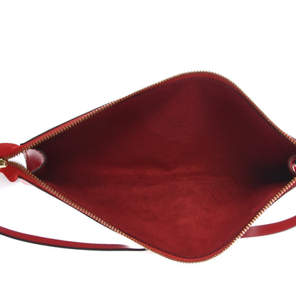 Louis Vuitton Epi Pochette Accessories 24 Rouge 5 of 9
