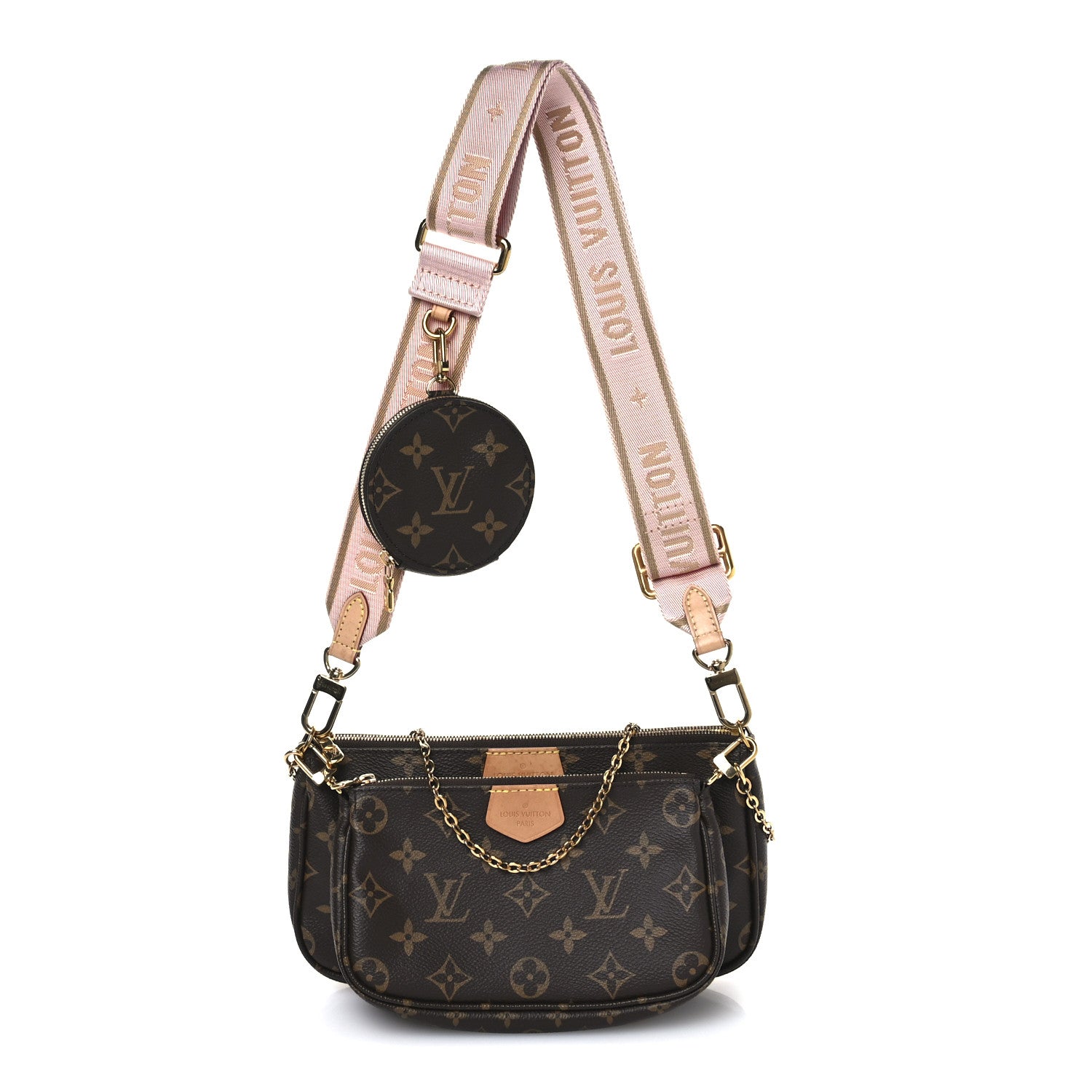 Louis Vuitton Monogram Multi Pochette Accessories Rose Clair 1 of 9