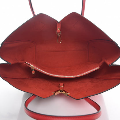 Louis Vuitton Calfskin Monogram Kimono Tote Poppy 5 of 7