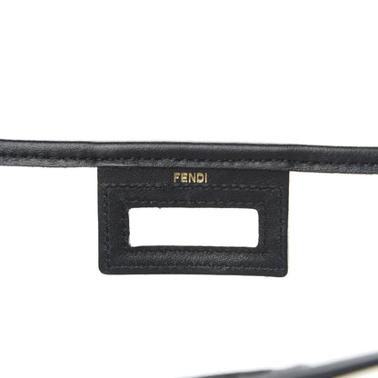 Fendi TPU Vitello Grace Pequin Pocket Medium Peekaboo Defender Black 6 of 8